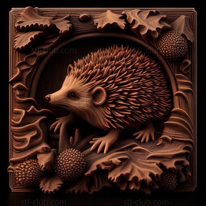 3D model st hedgehog (STL)